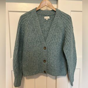 Lucky Brand chunky v-neck cardigan